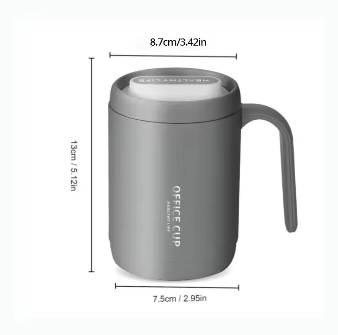 Creative Drinking Cup With Lid, Portable Office Coffee Cup, Portable Travel Coffee Cup Creative Drinking Cup With Lid, Portable Office Coffee Cup, Portable Travel Coffee Cup